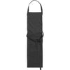 Branded Promotional TETRON COTTON APRON in Black Apron From Concept Incentives.