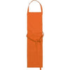 Branded Promotional TETRON COTTON APRON in Orange Apron From Concept Incentives.