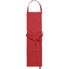 Branded Promotional TETRON COTTON APRON in Red Apron From Concept Incentives.