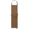 Branded Promotional TETRON COTTON APRON in Brown Apron From Concept Incentives.