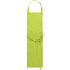 Branded Promotional TETRON COTTON APRON in Pale Green Apron From Concept Incentives.