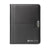 Branded Promotional TUCSONEMPEROR A4 DOCUMENT FOLDER in Black Conference Folder From Concept Incentives.