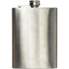 Branded Promotional STAINLESS STEEL METAL CURVE SHAPE HIP FLASK Hip Flask From Concept Incentives.