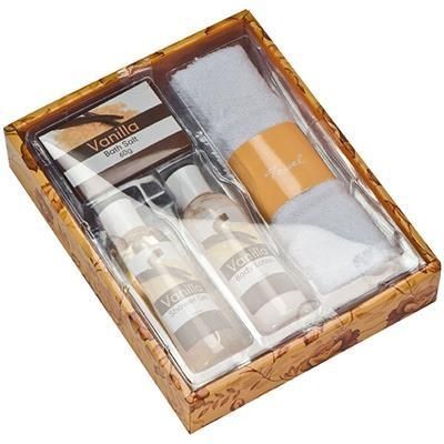 Branded Promotional GOYA BATH SET in Yellow Bath Set From Concept Incentives.