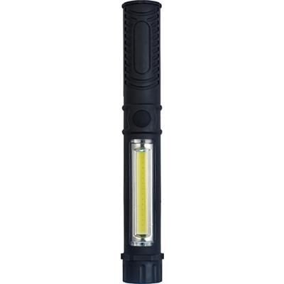 Branded Promotional PLASTIC WORK LIGHT-TORCH with Cob Lights Torch From Concept Incentives.