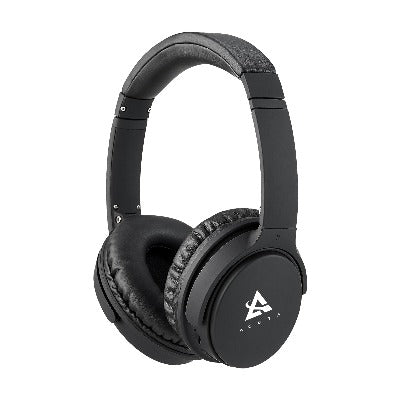 Branded Promotional SILENCE ANC HEADPHONES in Black Earphones From Concept Incentives.