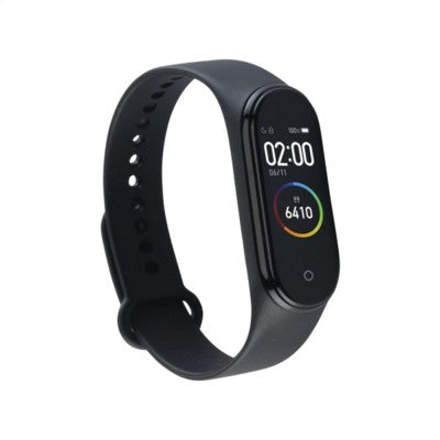 Branded Promotional KEIKO ACTIVITY TRACKER in Black Pedometer From Concept Incentives.