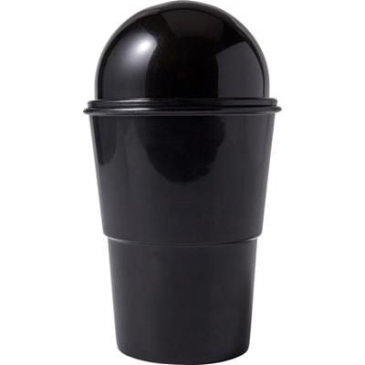 Branded Promotional HANDY MINI PLASTIC WASTEPAPER BASKET Bin From Concept Incentives.