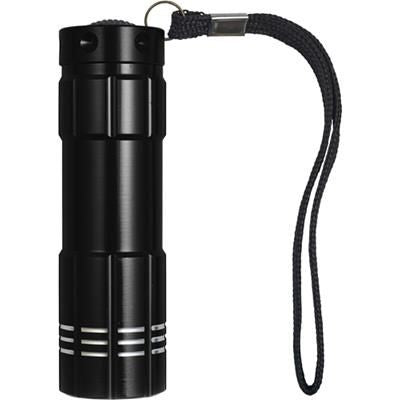 Branded Promotional ALUMINIUM TORCH with Nine LED Bulbs Torch From Concept Incentives.