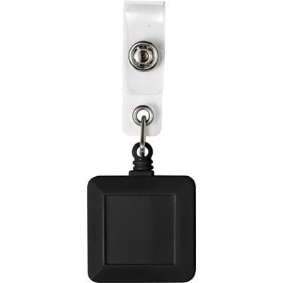 Branded Promotional PLASTIC NAME CARD-NAME BADGE HOLDER Pull Reel Pass Holder From Concept Incentives.