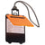 Branded Promotional KEMER LUGGAGE TAG in Orange Luggage Tag From Concept Incentives.