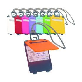 Branded Promotional KEMER LUGGAGE TAG Luggage Tag From Concept Incentives.