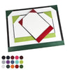 Branded Promotional A4 DESK PAD BLOTTER in Belluno PU Leather Desk Blotter From Concept Incentives.