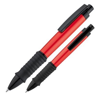 Branded Promotional BALL PEN FLORENZ in Red Pen From Concept Incentives.