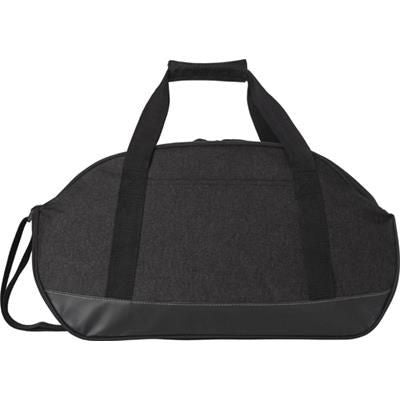 Branded Promotional POLYESTER 600D TWO-TONE SPORTS BAG Bag From Concept Incentives.