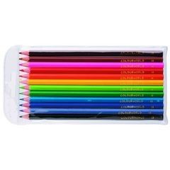 Branded Promotional COLOURWORLD FULL LENGTH COLOURING PENCIL SET Pencil From Concept Incentives.