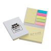 Branded Promotional DESK BUDDY in White Note Pad From Concept Incentives.