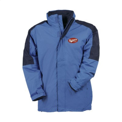 Branded Promotional REGATTA DEFENDER III 3-IN-1 JACKET MENS in Cobalt Blue Jacket From Concept Incentives.