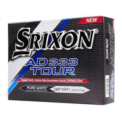 Branded Promotional SRIXON AD333 TOUR GOLF BALL in White Golf Balls From Concept Incentives.