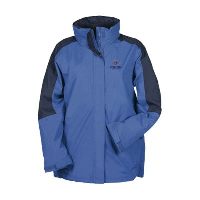 Branded Promotional REGATTA DEFENDER III 3-IN-1 JACKET LADIES in Cobalt Blue Jacket From Concept Incentives.