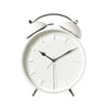 Branded Promotional RING RING WALL CLOCK in White Clock From Concept Incentives.