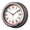 Branded Promotional COUNTRY ROUND WALL CLOCK in Black Clock From Concept Incentives.