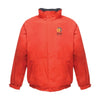 Branded Promotional REGATTA DOVER JACKET in Red Jacket From Concept Incentives.