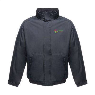 Branded Promotional REGATTA DOVER JACKET in Black Jacket From Concept Incentives.