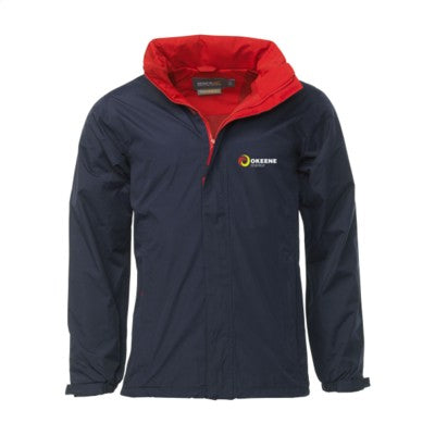 Branded Promotional REGATTA STANDOUT ARDMORE JACKET MENS in Navy & Red Jacket From Concept Incentives.