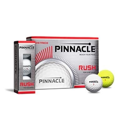 Branded Promotional PINNACLE NEW RUSH GOLF BALL Golf Balls From Concept Incentives.