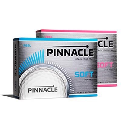 Branded Promotional PINNACLE NEW SOFT GOLF BALL Golf Balls From Concept Incentives.