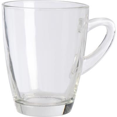 Branded Promotional GLASS CUP Mug From Concept Incentives.