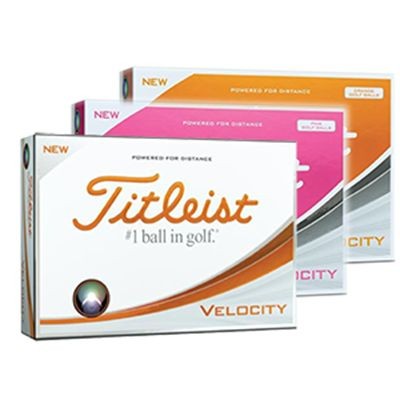 Branded Promotional TITLEIST VELOCITY GOLF BALL Golf Balls From Concept Incentives.