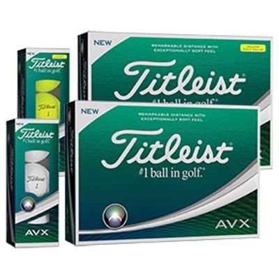 Branded Promotional TITLEIST AVX GOLF BALL Golf Balls From Concept Incentives.