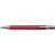 Branded Promotional PUSH BUTTON PLASTIC BALL PEN in Red Pen From Concept Incentives.