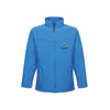 Branded Promotional REGATTA UPROAR SOFTSHELL JACKET MENS in Cobalt Blue Jacket From Concept Incentives.