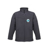 Branded Promotional SOFTSHELL (MENS) in Navy Jacket From Concept Incentives.