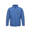 Branded Promotional REGATTA UPROAR SOFTSHELL JACKET MENS in middleBlue Jacket From Concept Incentives.