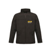 Branded Promotional SOFTSHELL (MENS) in Black Jacket From Concept Incentives.