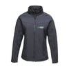 Branded Promotional SOFTSHELL (LADIES) in Navy Jacket From Concept Incentives.