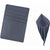 Branded Promotional GRAINED LEATHER VERTICAL CREDIT CARD HOLDER in Grey Credit Card Holder From Concept Incentives.