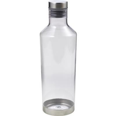 Branded Promotional CLEAR TRANSPARENT WATER BOTTLE 850ML in Neutral Sports Drink Bottle From Concept Incentives.