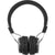 Branded Promotional CORDLESS FOLDING HEADPHONES in Black Earphones From Concept Incentives.
