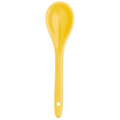 Branded Promotional COLOURFUL SPOON in Yellow Spoon From Concept Incentives.
