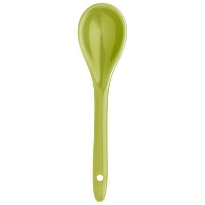 Branded Promotional COLOURFUL SPOON in Apple Green Spoon From Concept Incentives.
