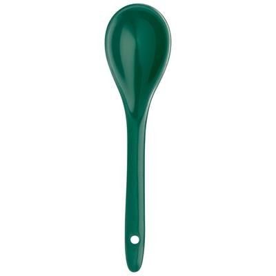 Branded Promotional COLOURFUL SPOON in Dark Green Spoon From Concept Incentives.