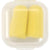 Branded Promotional MEMORY FOAM EARPLUGS in Yellow Ear Plugs From Concept Incentives.