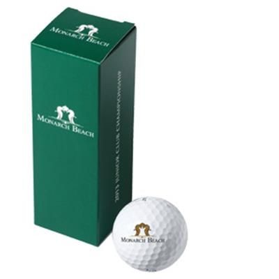 Branded Promotional TITLEIST 3 BALL SLEEVE BPUS SL Box From Concept Incentives.