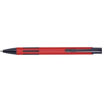 Branded Promotional METAL LACQUERED BALL PEN  in Red Pen From Concept Incentives.