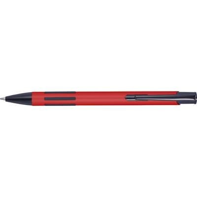 Branded Promotional METAL LACQUERED BALL PEN  in Red Pen From Concept Incentives.